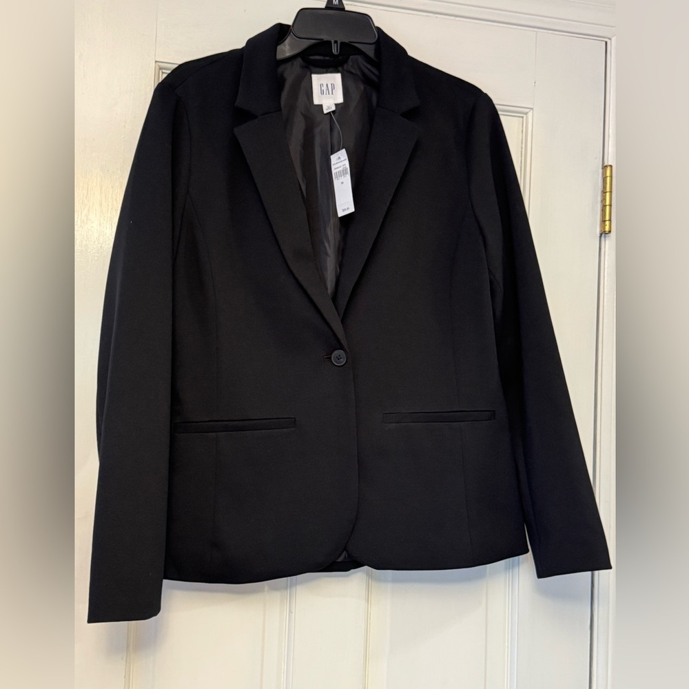GAP Women's Elegant Black Suit Jacket